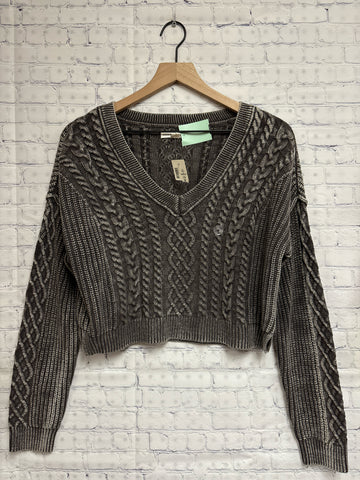 Size Medium Ladies Gray Aeropostale Sweater