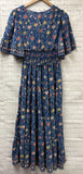 Size Small Ladies Blue Floral Max Studio Dress
