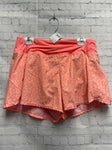 Size Medium Ladies Pink Animal Print Zelos Workout Shorts