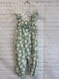 Size 12 Months Girl's Green Floral Carters Jumpsuit