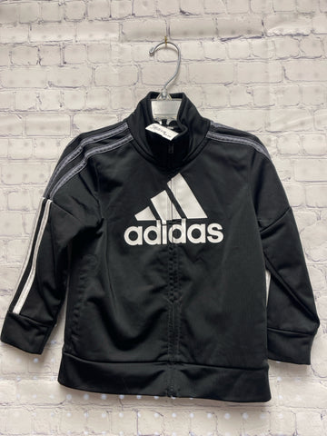 Size 2T Boy's Black Adidas Jacket