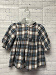 Size 12-18 Months Girl's Blue Plaid Zara Dress