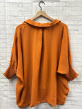 Size Small Ladies Orange Umgee Blouse