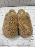 Size 7 Ladies Brown FUR Ugg Slipper