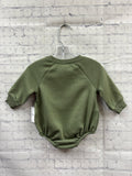 Size 3-6 months Girl's Green Old Navy Romper