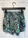 Size 4 Ladies Multi-Color Print lulu lemon Workout Shorts