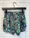 Size 4 Ladies Multi-Color Print lulu lemon Workout Shorts