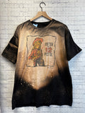 Size XL Ladies Black Print Top