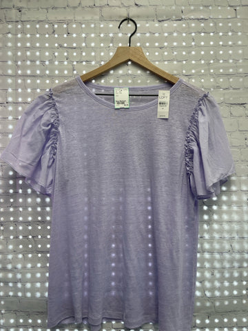 Size Medium Ladies Purple Loft Top