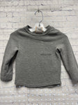 Size 2T Boy's Gray Cat & Jack Top
