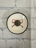 White Properly Improper Ring Dish