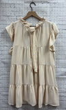 Size 1X Ladies Cream Entro Blouse