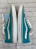 Size 8 Ladies Blue Vans Tennis Shoe