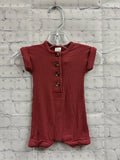 Size New born Boy's Red Romper