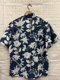 Size Large Men's Blue Print Shirt