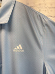 Size Large Men's Blue Print Adidas Top