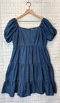 Size Large Ladies Blue Dress
