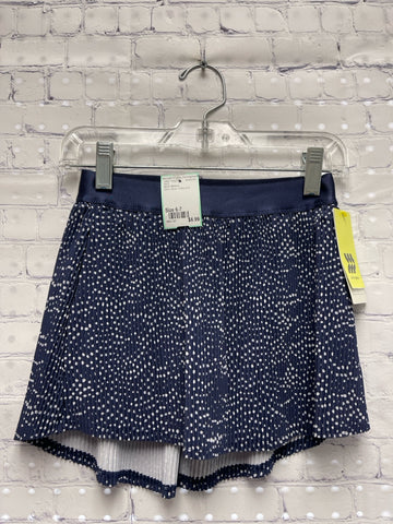 Size 6-7 Girl's Blue Polka Dot All In Motion Skort