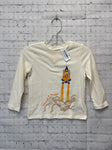Size 3t Boy's Cream Old Navy Top