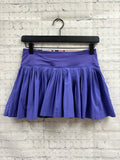 Size 2 Ladies Purple lulu lemon Workout Skirt