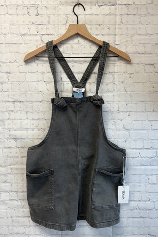 Size Medium Ladies Gray Zenana Romper