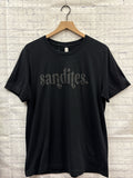 Size Large Ladies Black CANVAS Top