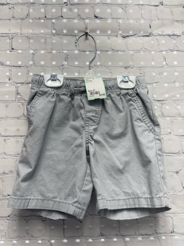 Size 4T Boy's Gray Cat & Jack Shorts