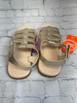 Size 12 Girl's Gold wonder nation Sandal