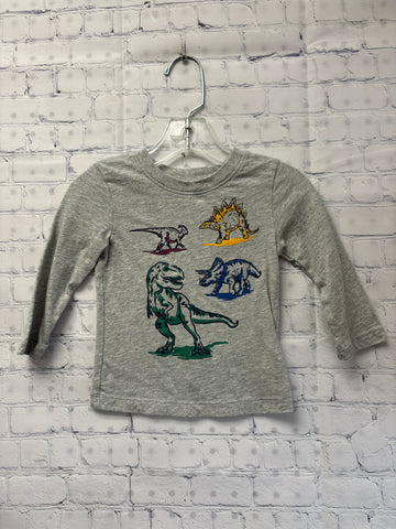 Size 12-18 Months Boy's Gray Baby Gap Top