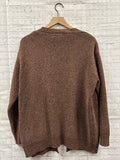 Size Large Ladies Brown Zenana Cardigan