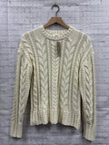 Size Small Ladies Cream J Crew Sweater