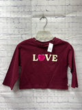 Size 3 Girl's Red Baby Gap Top