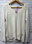 Size Small Ladies White Athleta Sweater