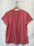Size Large Ladies Red Top