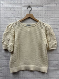 Size Medium Ladies Cream Blouse