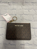 Ladies Brown Print Michael Kors Wallet