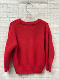 Size 4 Girl's Red Sweater