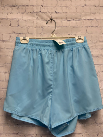 Size 2X Ladies Blue All In Motion Workout Shorts