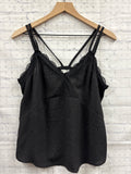 Size Medium Ladies Black Maurices Tank Blouse