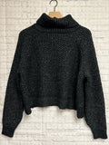 Size XL Ladies Black Zenana Sweater