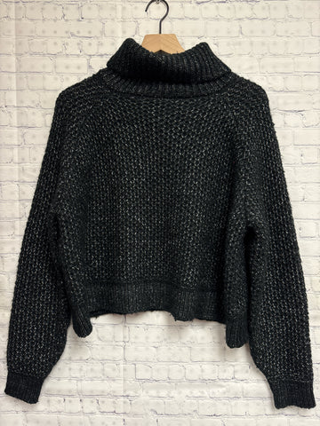 Size XL Ladies Black Zenana Sweater