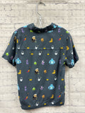 Size 4 Boy's Gray Print Disney Shirt