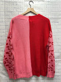 Size Large Ladies Pink Umgee Sweater