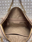 Size Medium Ladies Tan Print Michael Kors Purse