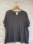 Size 2X Ladies Gray Old Navy Top