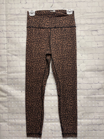 Size Small Ladies Brown Animal Print Leggings