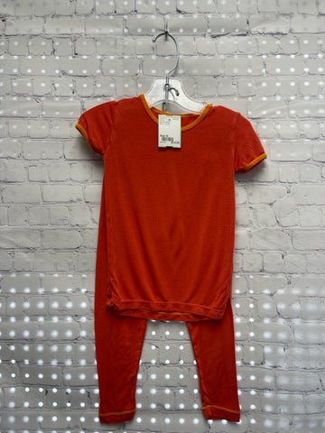 Size 3t Boy's Orange Kic Kee Pants PJ Set