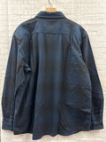 Size XL Men's Navy Plaid Carhartt Shirt