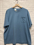 Size X-Large Men's Blue SADDLEBRED Top