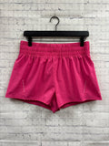 Size Medium Ladies Pink Asics Workout Shorts